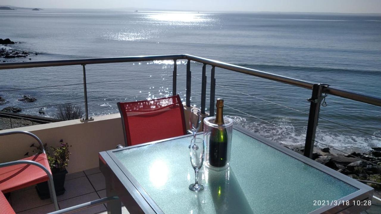 Appartement Cosy Les Pieds Dans L'Eau, Vue Mer Exceptionnelle Crozon Zewnętrze zdjęcie