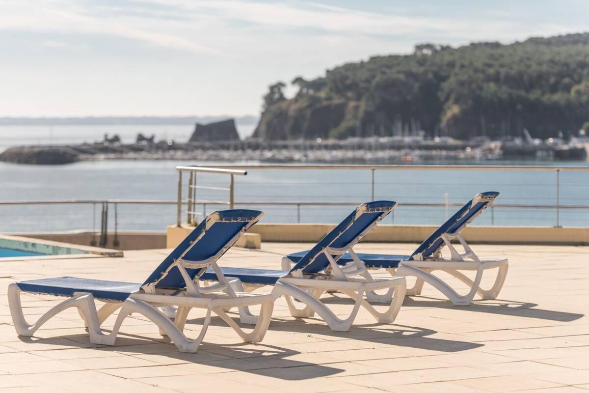 Appartement Cosy Les Pieds Dans L'Eau, Vue Mer Exceptionnelle Crozon Zewnętrze zdjęcie